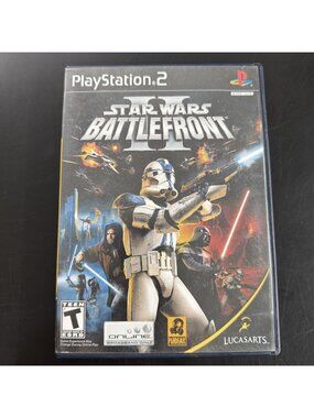 Star Wars Battlefront 2 PS2 With Manual - PlayStation 2